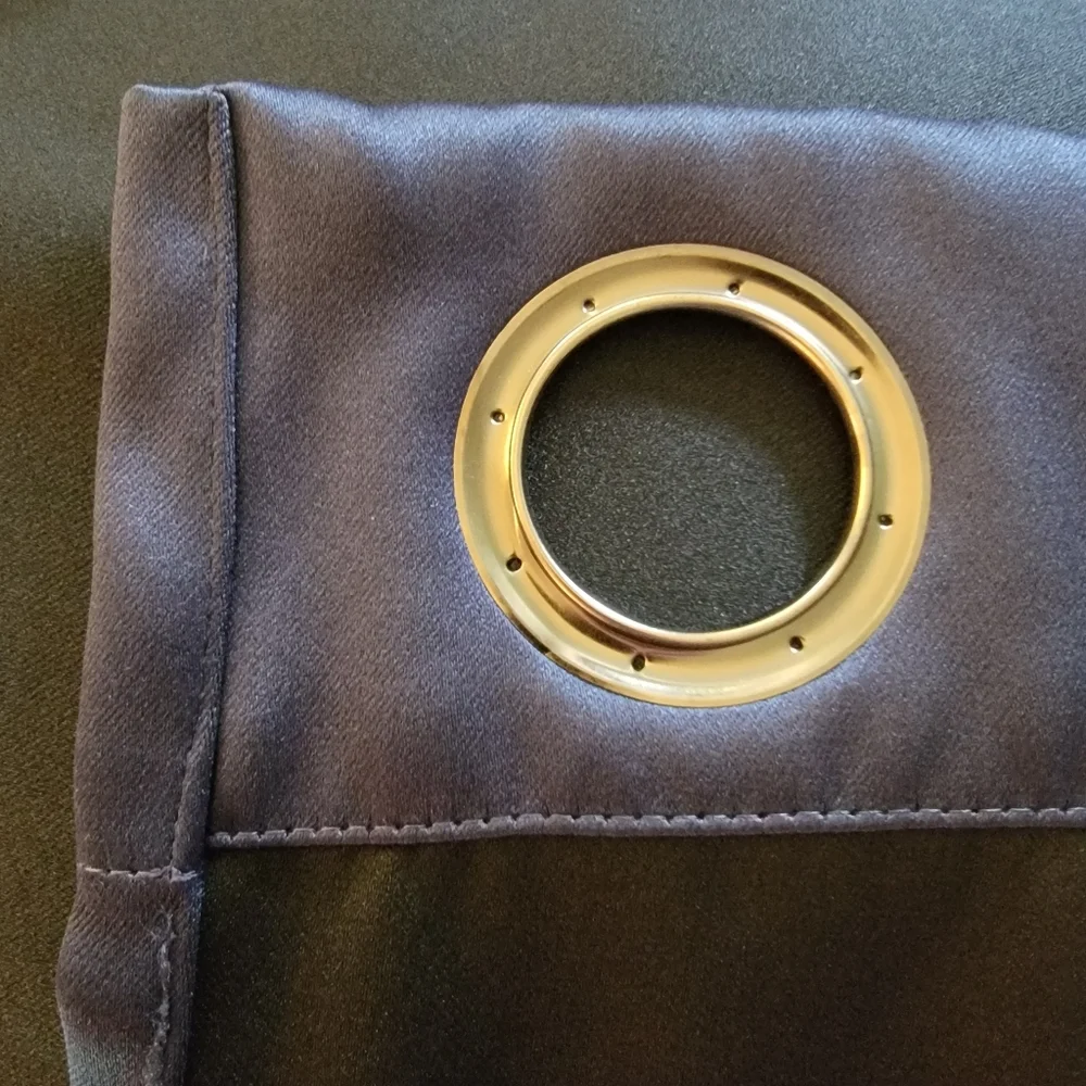 Sun‎ Zero 100% Blackout Grommet Curtains 2 Panels 40